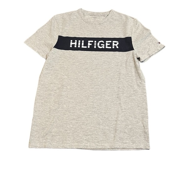 Men’s Tommy Hilfiger Short Sleeve T Shirt Size Small Gray - Picture 1 of 5